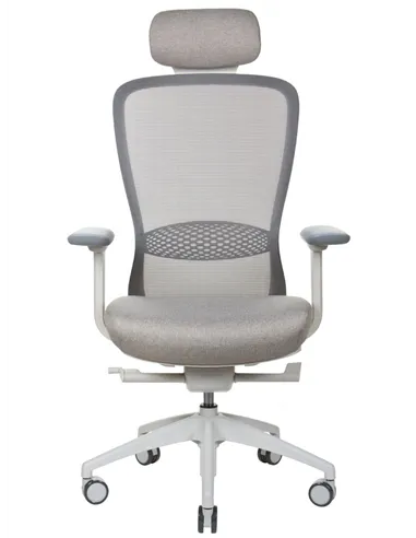 Крісло KRESLALUX IN-POINT (LIGHT GREY + M61002), ергономічне
