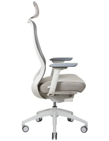 Крісло KRESLALUX IN-POINT (LIGHT GREY + M61002), ергономічне