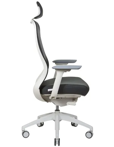 Крісло KRESLALUX IN-POINT (LIGHT GREY + M60999), ергономічне