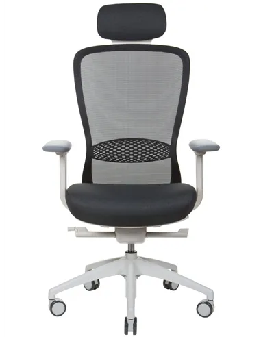 Крісло KRESLALUX IN-POINT (LIGHT GREY + M60999), ергономічне