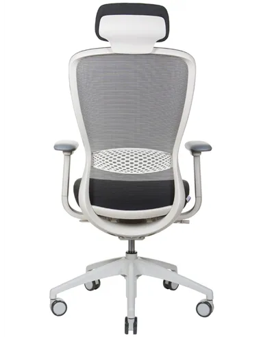 Крісло KRESLALUX IN-POINT (LIGHT GREY + M60999), ергономічне