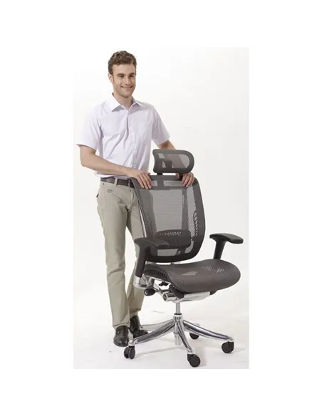 Крісло EXPERT SPRING (HSPM-01) для керівника, ергономічне, колір чорний