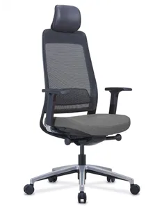 Крісло KRESLALUX FILO-A1 (Black + Grey) ергономічне
