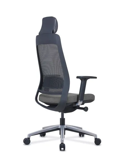 Крісло KRESLALUX FILO-A1 (Black + Grey) ергономічне