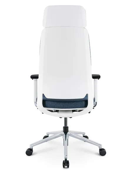 Крісло KRESLALUX FILO-A WHITE (Blue + Blue) ергономічне