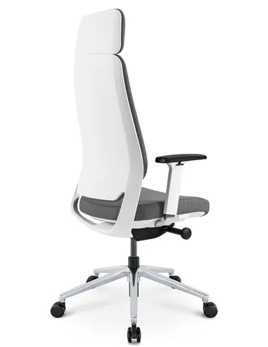 Крісло KRESLALUX FILO-A WHITE (Grey + Grey) ергономічне