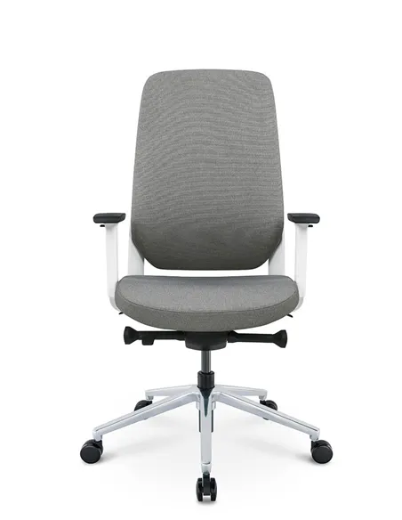 Крісло KRESLALUX FILO-B WHITE (Grey + Grey) ергономічне