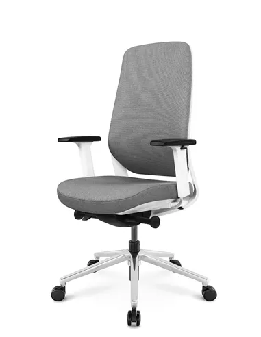 Крісло KRESLALUX FILO-B WHITE (Grey + Grey) ергономічне