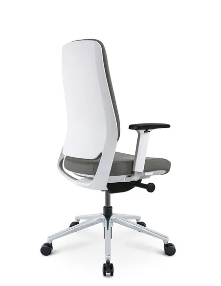 Крісло KRESLALUX FILO-B WHITE (Grey + Grey) ергономічне