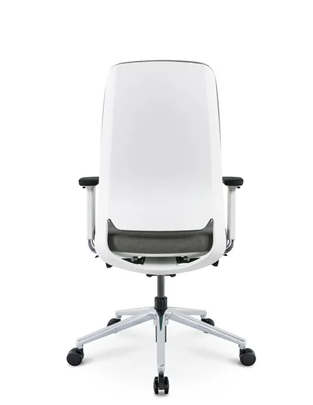 Крісло KRESLALUX FILO-B WHITE (Grey + Grey) ергономічне