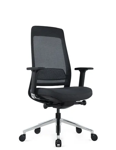 Крісло KRESLALUX FILO-B1 (Black + Black) ергономічне
