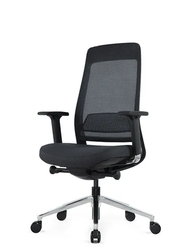 Крісло KRESLALUX FILO-B1 (Black + Black) ергономічне