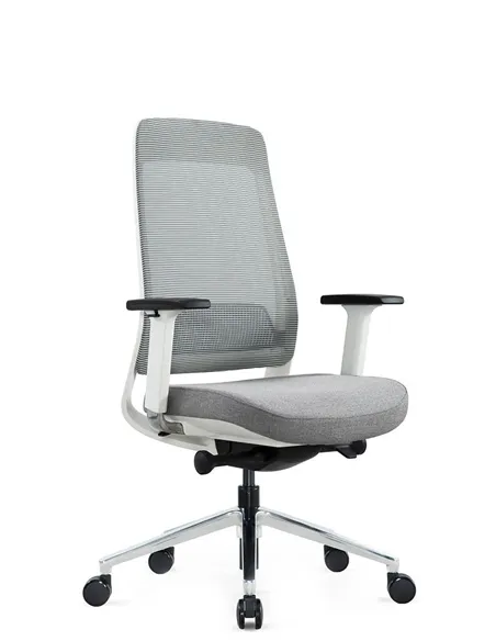 Крісло KRESLALUX FILO-B1 WHITE (Grey + Grey) ергономічне
