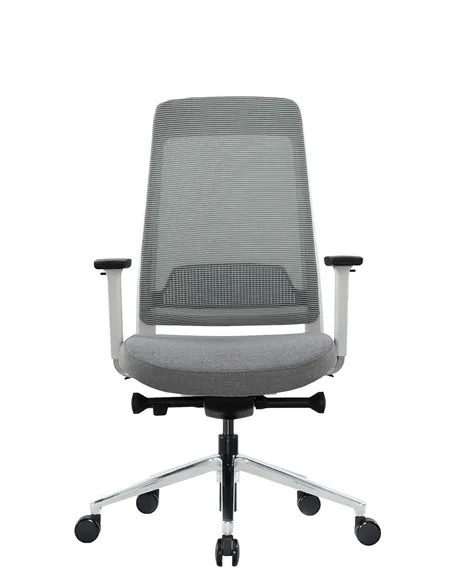 Крісло KRESLALUX FILO-B1 WHITE (Grey + Grey) ергономічне