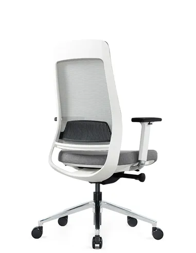 Крісло KRESLALUX FILO-B1 WHITE (Grey + Grey) ергономічне