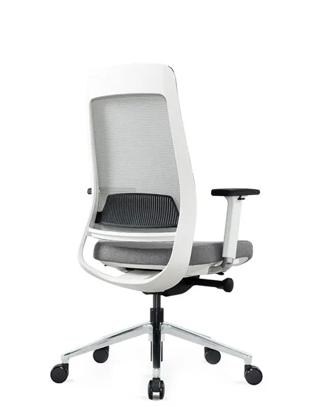 Крісло KRESLALUX FILO-B1 WHITE (Grey + Grey) ергономічне