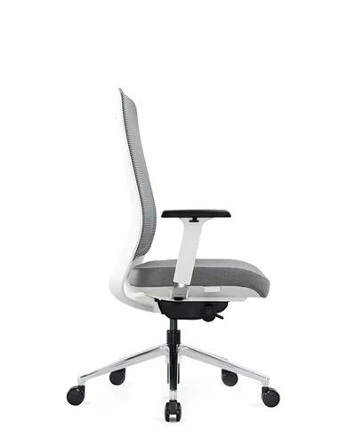 Крісло KRESLALUX FILO-B1 WHITE (Grey + Grey) ергономічне