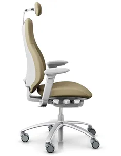 Крісло FLOKK RH MEREO 220 SILVER GREY ергономічне, новозеландська шерсть (Capture) 2