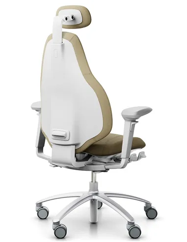 Крісло FLOKK RH MEREO 220 SILVER GREY ергономічне, новозеландська шерсть (Capture)