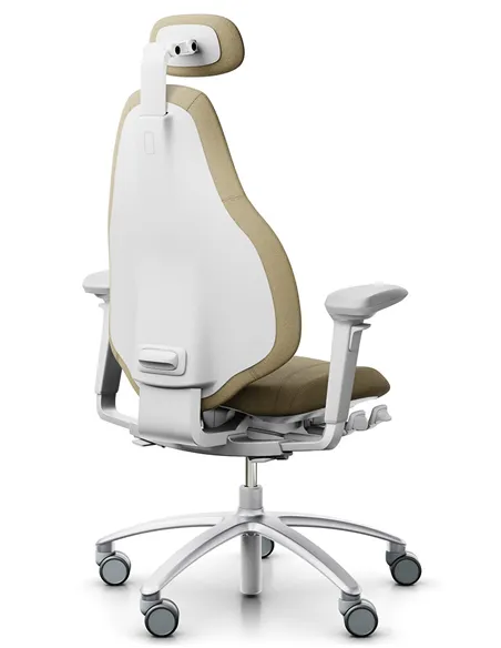 Крісло FLOKK RH MEREO 220 SILVER GREY ергономічне, новозеландська шерсть (Capture)