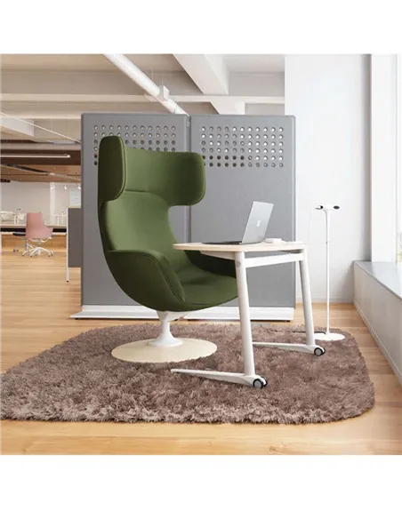 Крісло OKAMURA LIVES LOUNGE Dark Green, тканинне