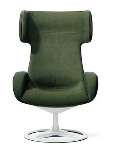 Крісло OKAMURA LIVES LOUNGE Dark Green, тканинне