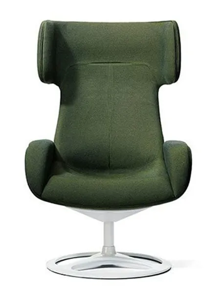 Крісло OKAMURA LIVES LOUNGE Dark Green, тканинне