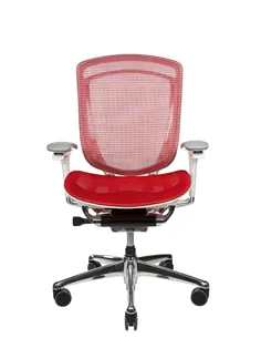 Крісло OKAMURA CONTESSA II SECONDA, з сітчастим сидінням, білий корпус 2
