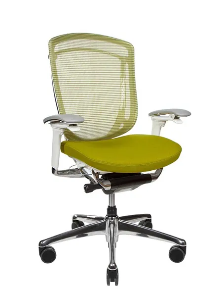 Крісло OKAMURA CONTESSA II SECONDA, з тканинним сидінням, білий корпус