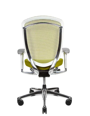 Крісло OKAMURA CONTESSA II SECONDA, з тканинним сидінням, білий корпус