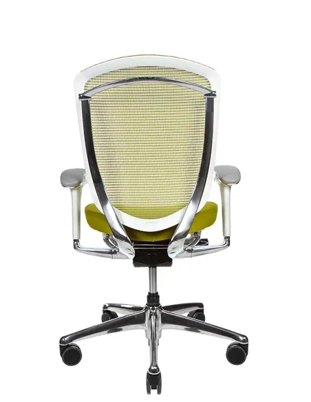 Крісло OKAMURA CONTESSA II SECONDA, з тканинним сидінням, білий корпус