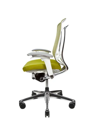 Крісло OKAMURA CONTESSA II SECONDA, з тканинним сидінням, білий корпус