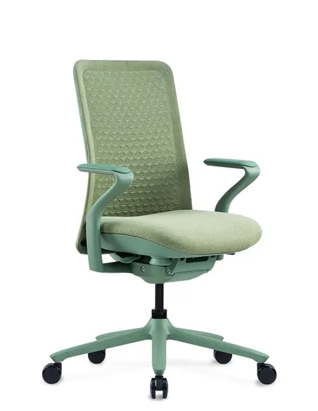 Крісло KRESLALUX POLY NILE GREEN, тканинне