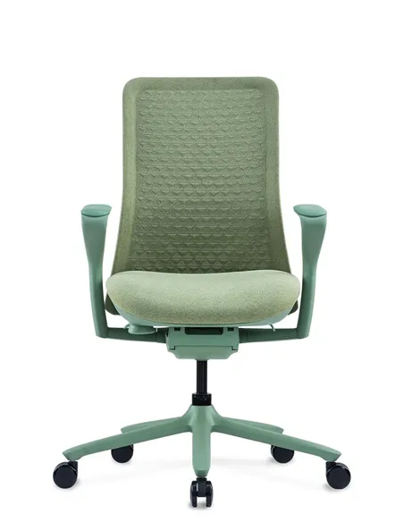Крісло KRESLALUX POLY NILE GREEN, тканинне