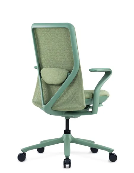 Крісло KRESLALUX POLY NILE GREEN, тканинне