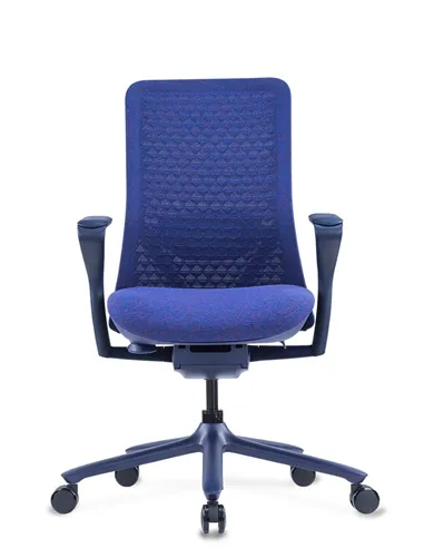 Крісло KRESLALUX POLY PURPLE BLUE, тканинне