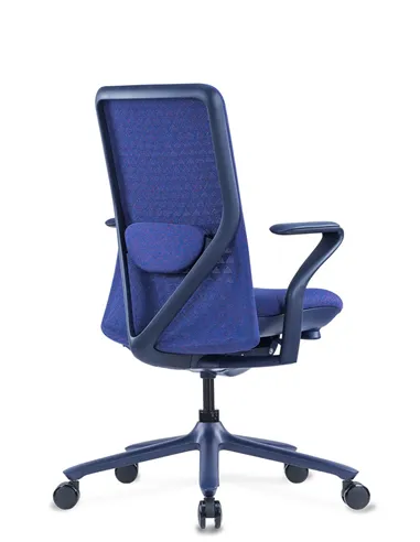 Крісло KRESLALUX POLY PURPLE BLUE, тканинне