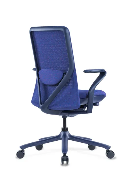Крісло KRESLALUX POLY PURPLE BLUE, тканинне