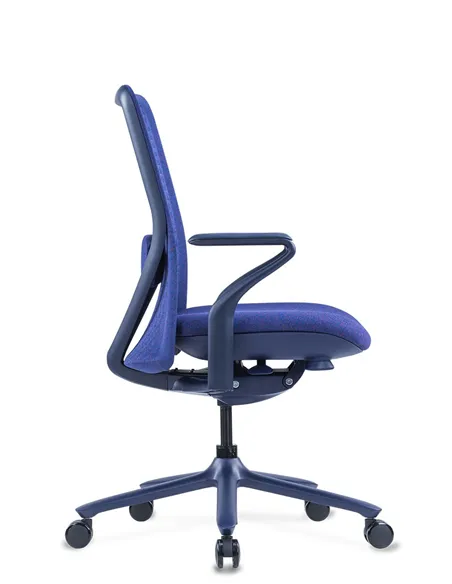Крісло KRESLALUX POLY PURPLE BLUE, тканинне