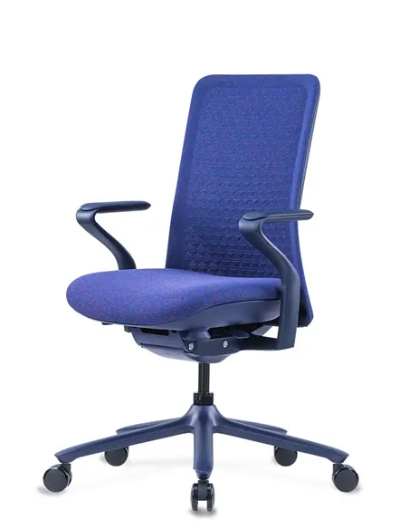 Крісло KRESLALUX POLY PURPLE BLUE, тканинне