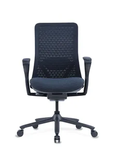 Крісло KRESLALUX POLY PURE BLACK, тканинне 2