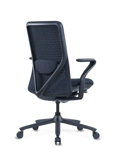 Крісло KRESLALUX POLY PURE BLACK, тканинне