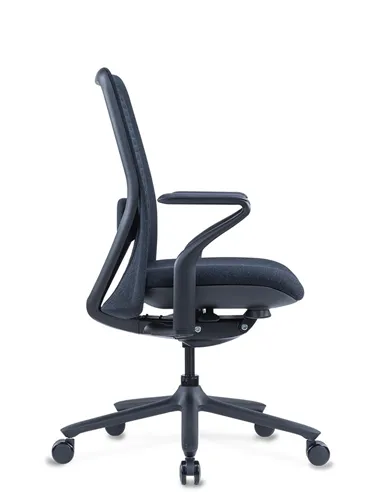 Крісло KRESLALUX POLY PURE BLACK, тканинне