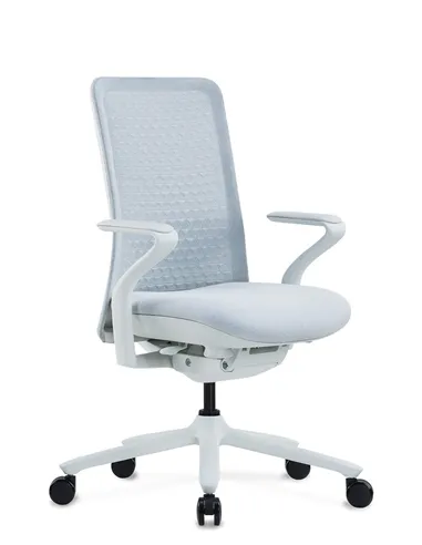Крісло KRESLALUX POLY ICE WHITE, тканинне
