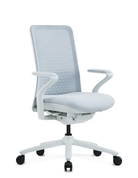 Крісло KRESLALUX POLY ICE WHITE, тканинне
