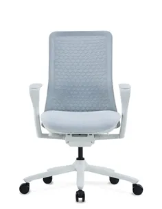 Крісло KRESLALUX POLY ICE WHITE, тканинне 2