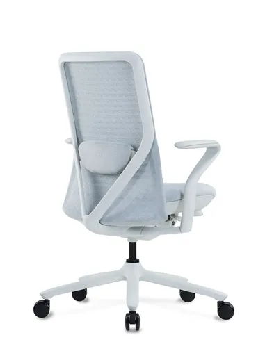 Крісло KRESLALUX POLY ICE WHITE, тканинне