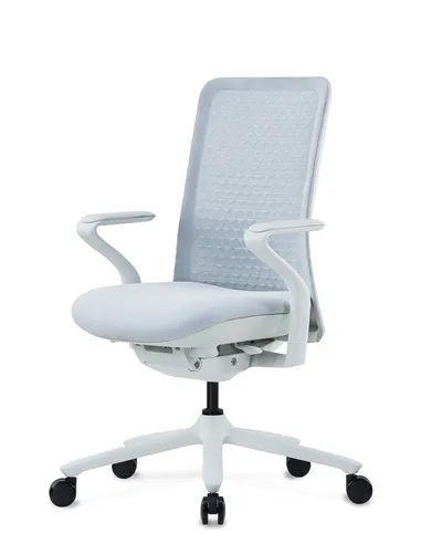 Крісло KRESLALUX POLY ICE WHITE, тканинне