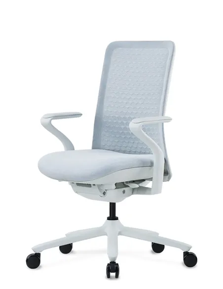 Крісло KRESLALUX POLY ICE WHITE, тканинне