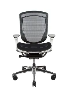 Крісло OKAMURA CONTESSA II SECONDA, з сітчастим сидінням, білий корпус 2